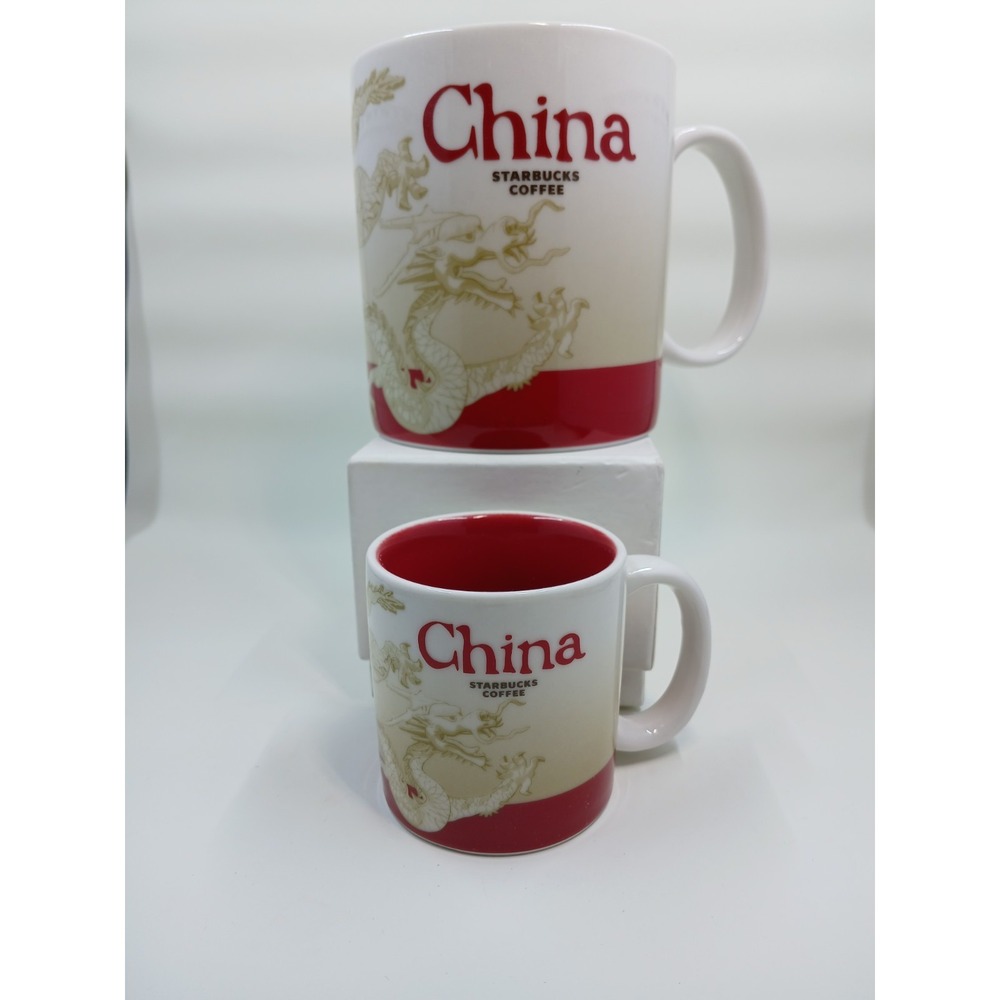 STARBUCKS Collectors‎ Series Mug CHINA 2011  Coffee Mug / 2010 Espresso Cup